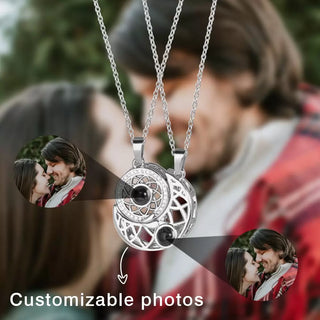 Sun and Moon Photo Projection Necklaces – A Symbol of Your Eternal Love