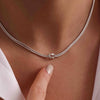 Dainty Silver Knot Necklace – A Timeless Symbol of Connection and Strength