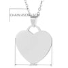 Custom Engraved Love Links Necklace - A Perfect Gift for Her