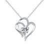 Zircon Double Love Necklace – A Symbol of Endless Love and Connection