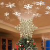 Christmas Tree Star & Snowflake Projection Light – A Festive Glow for Your Holidays