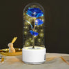 Everlasting Enchanted Rose of Love – Preserved Bloom in Glass Dome with LED Lights