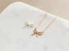 Dainty Bow Necklace – Elegant Simplicity with a Touch of Charm