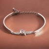 Personalized Memorial Bracelet – Mama of an Angel with Wing Charm