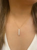 Meaningful Personalized Message Bar Necklace – A Beautiful Gift for Your Loved One