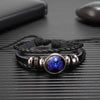 Soul Manifestation Bracelet – Constellation Zodiac Leather Bracelet