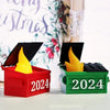 Dumpster Fire Ornament – "Everything is Fine" Holiday Humor Decoration