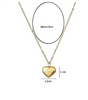 Celebrate Love with a Gold Heart Charm Gift - A Thoughtful Gift for Your Love