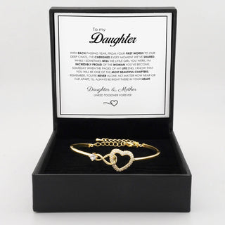 To My Daughter | The Most Beautiful Chapters | Forever Connected Bracelet