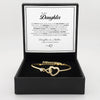 To My Daughter | The Most Beautiful Chapters | Forever Connected Bracelet