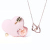 Eternal Love Box & Personalized Necklace - Gift For Girlfriend, Soulmate, Wife