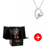 To My Love | 14K White Gold Necklace With a Glass Angel | Gift Box Set