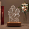 Custom Photo 3D Lamp, Anniversary Gift For Couple, Gift For Him, Gift For Her