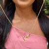 Engraved Heart Necklace - With Real Rose - To My Mother