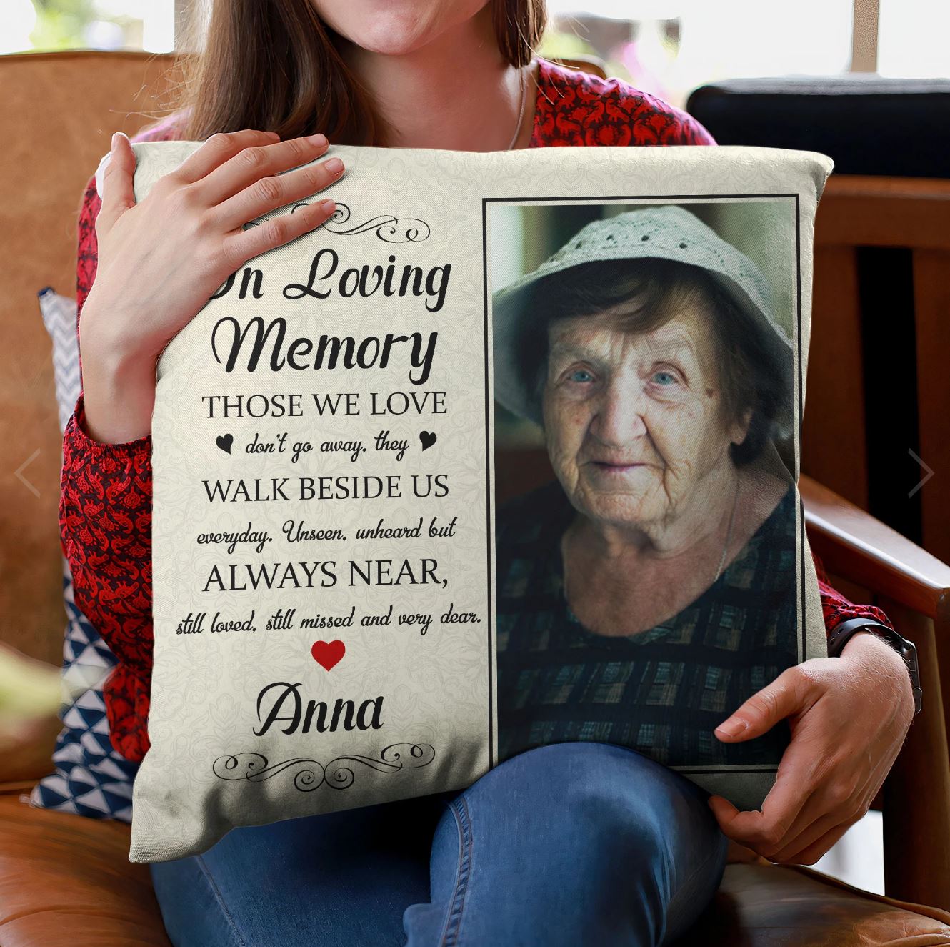 In Loving Memory - Personalized Pillow