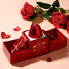 Express Your Love with the 100 Languages 'I Love You' Letter Necklace in a Rose Gift Box