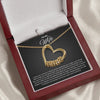 To My Wife | The Heart of the Family Necklace | Premium Gift Box Set