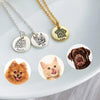 Customized Pet Portrait Necklace - Personalized Gift Pet Memorial Necklace