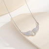 Angel Wing Necklace for Women – Crystal Guardian Angel Wings Pendant Jewelry Gift