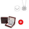 To My Daughter's 4-Leaf Clover "Lucky Charm" Necklace with Luxury Gift Box