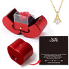 To My Love Necklace | Alluring Beautiful Necklace With Real Rose | Gift Box Rose Flower
