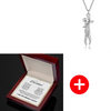 To My Daughter | Everlasting Hug Necklace | With Premium Gift Box