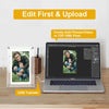 Acrylic Motion Video Frame | Digital Photo Display Frame Memory | Memory Frame Personalized Gift