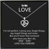 To My Love Necklace | Eternal Rose Jewelry Box With Necklace | Gift Box Rose Flower