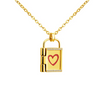 Elegant Padlock Photo Locket Necklace – The Ultimate Romantic Gift