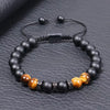 To My Son | Love You Forever | Tiger's Eye Protection Beaded Bracelet