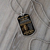 Son My Baby Boy, Dog Tag Necklace, Best Gift Idea For Son