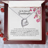 To My Granddaughter | You Are Braver & Stronger | Forever Love Necklace