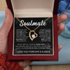 To My Soulmate | My Best Friend | Forever Love Necklace