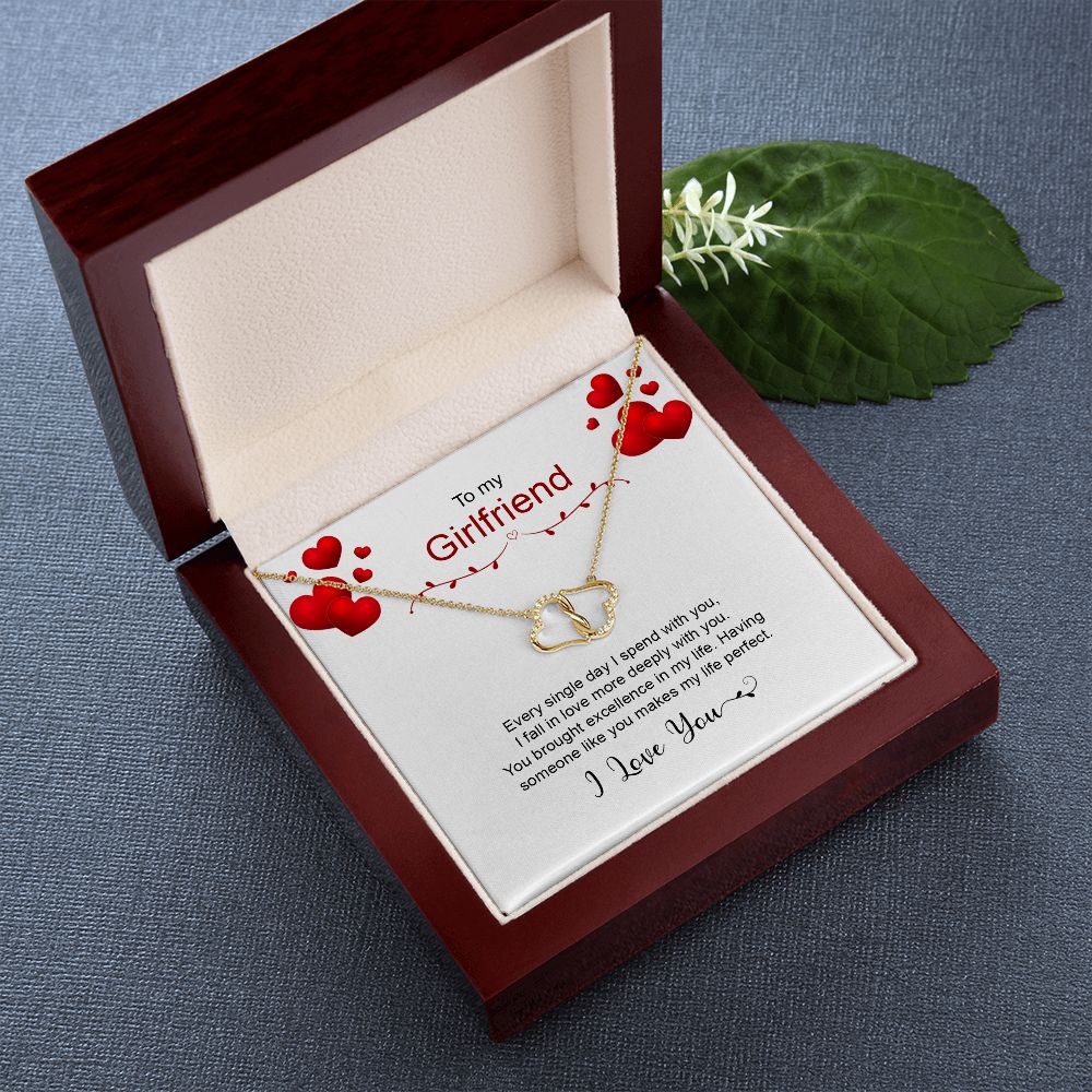 To My Girlfriend | Every Single Day I Spend With You | Everlasting Love Necklace