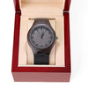 To My Man I I Love You I Engraved Wooden Watch