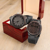 To My Man I I Love You I Engraved Wooden Watch