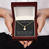 To My Future Wife | Sometimes It's Hard | Necklace With Premium Gift Led Box