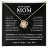 Mom Gift "Special Little Things" Knot Necklace From Son