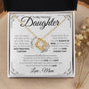 To My Precious Daughter | The Most Beautiful Chapters | Love Knot Necklace