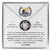To My Daughter Class Of 2023 | I'll Be There for You | Love Knot Necklace