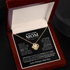 Mom Gift "Special Little Things" Knot Necklace From Son
