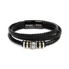 To My Son Bracelet | Love You Forever | Black Bracelet For Him