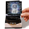 To My Son I My Baby Boy I Love You Forever Bracelet I Gift For Son From Dad