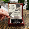 To My Son I This Old Wolf I Love You Forever Bracelet I Gift For Son From Dad