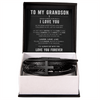 To My Grandson Cross Bracelet – Inspirational Christian Bracelet Gift for Grandson