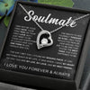 To My Soulmate | My Best Friend | Forever Love Necklace