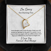 To My Soulmate | I'm Sorry For Hurting You Flower | Forever Love Necklace