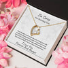To My Soulmate | I'm Sorry For Hurting You Flower | Forever Love Necklace