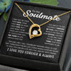 Soulmate To Be Your Last Everything | Romantic Gift For Your Soulmate | Forever Love Necklace