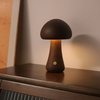 Wooden Cute Mushroom LED Night Light – Whimsical Glow for Your Cozy Space